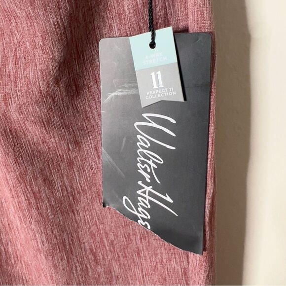 Walter Hagen Men's Hydro-Dri Red Stretch Slim Fit Golf Pants Size 36X32 - Picture 4 of 9